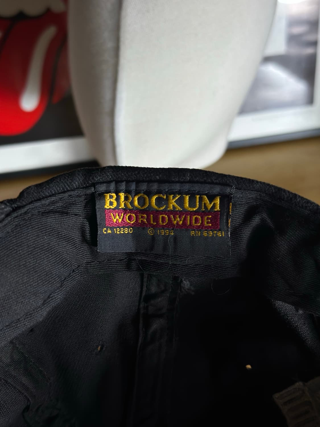 90s Rolling Stones 빈티지 롤링스톤즈 투어 모자 상품이미지4