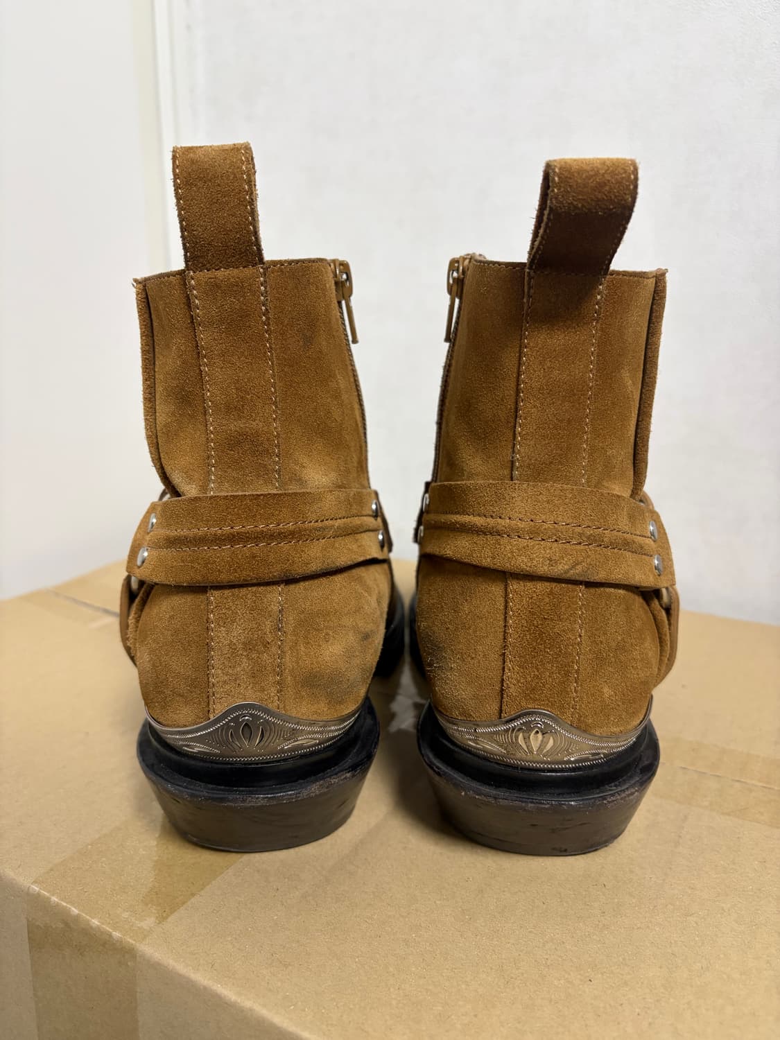 발렌시아가 스웨이드 산티아고 부츠 41 상품이미지3