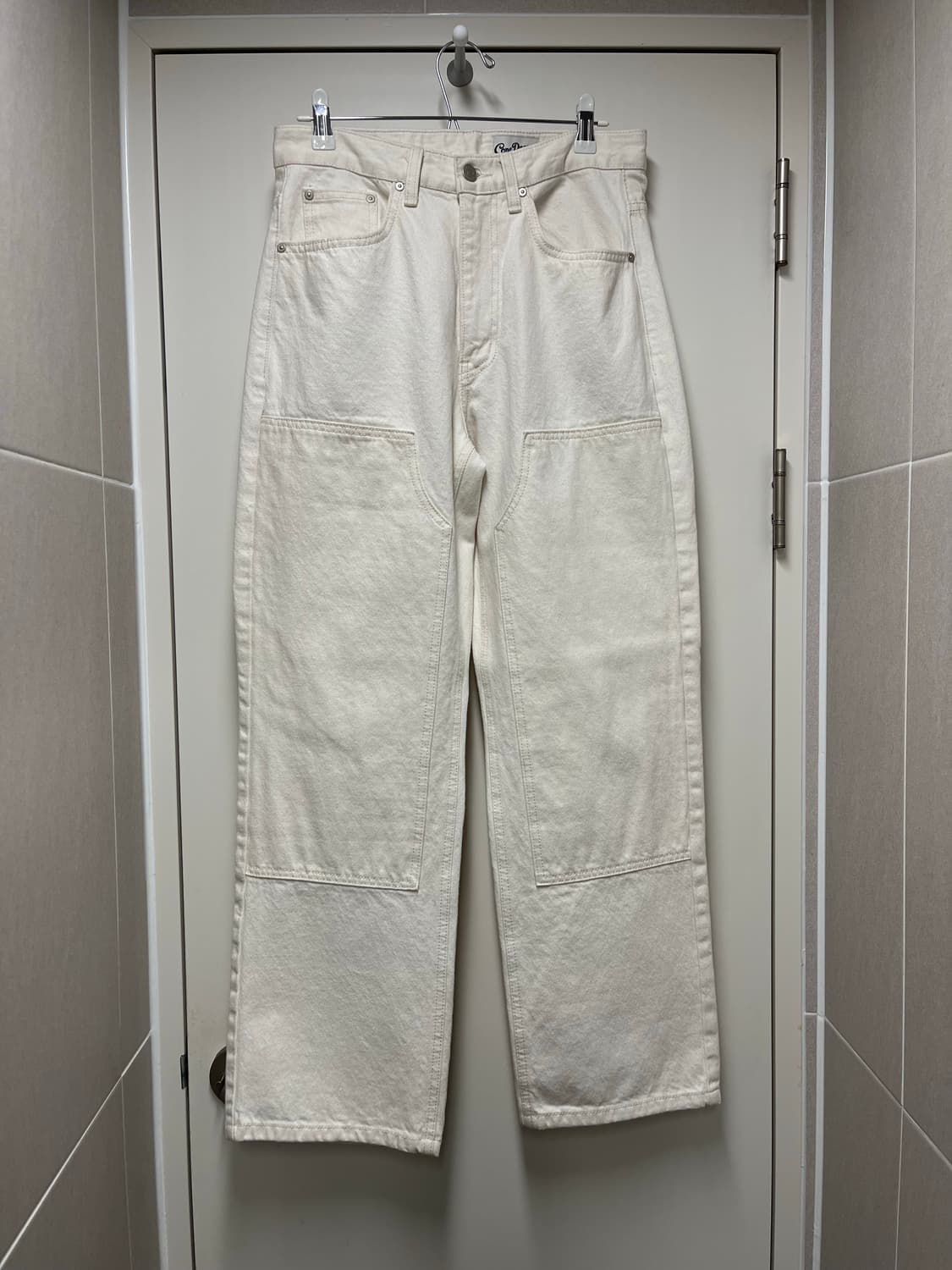 [새제품] 셔터 WORKERS DENIM PANTS (ECRU) S 상품이미지1