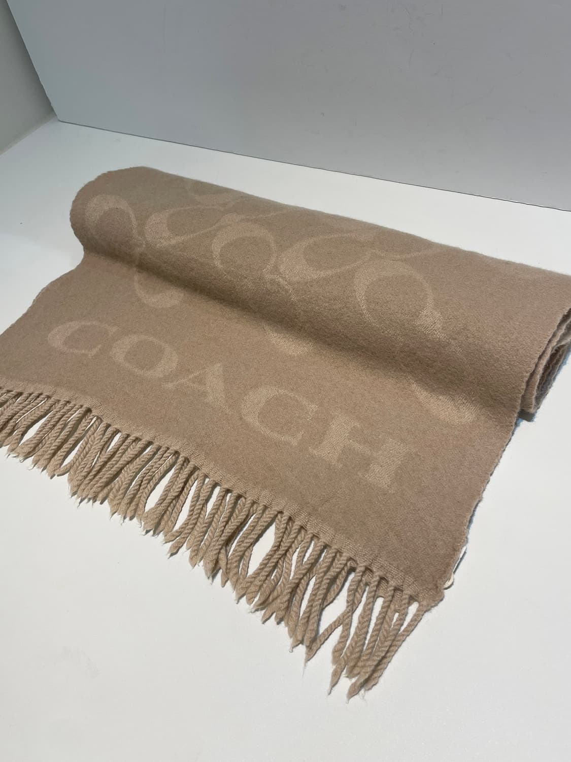 코치 빅로고 목도리 A1432 상품이미지3