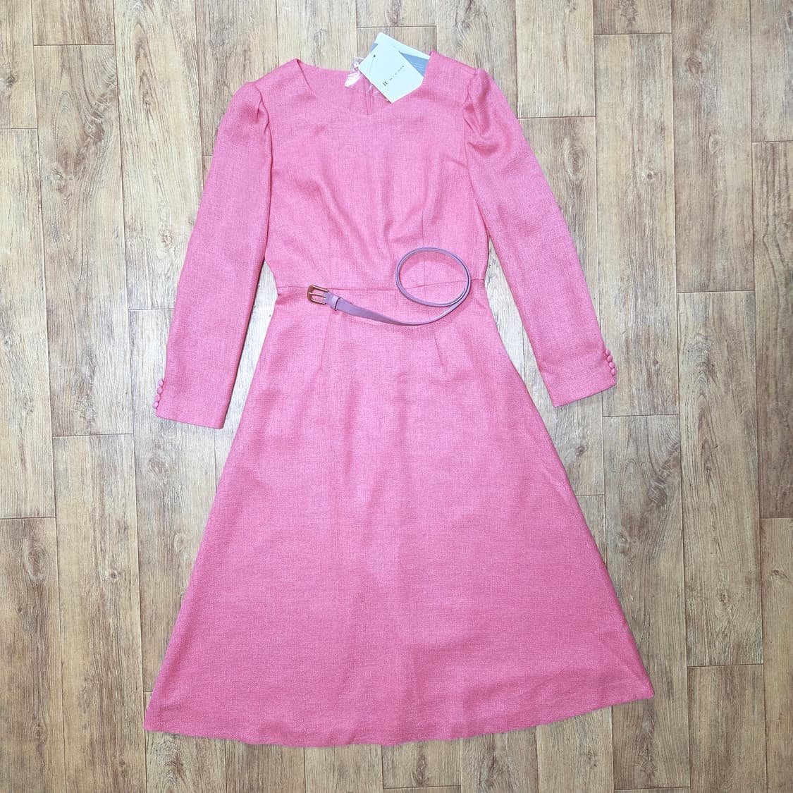 잇미샤(it michaa) 페미닌 하트넥 원피스 55 새상품 상품이미지3