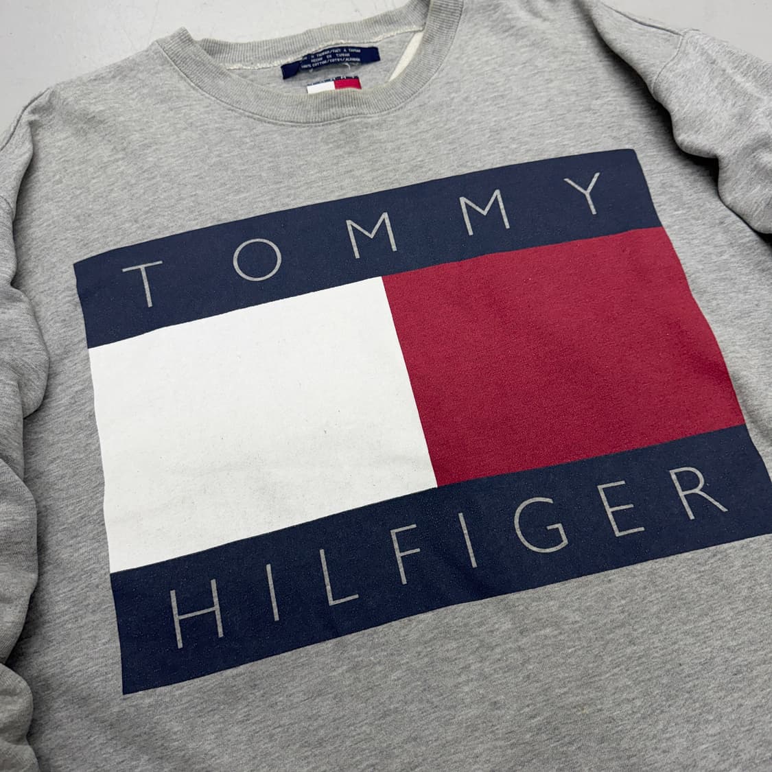 타미힐피거 90s 빅로고 올드스쿨 맨투맨 상품이미지3