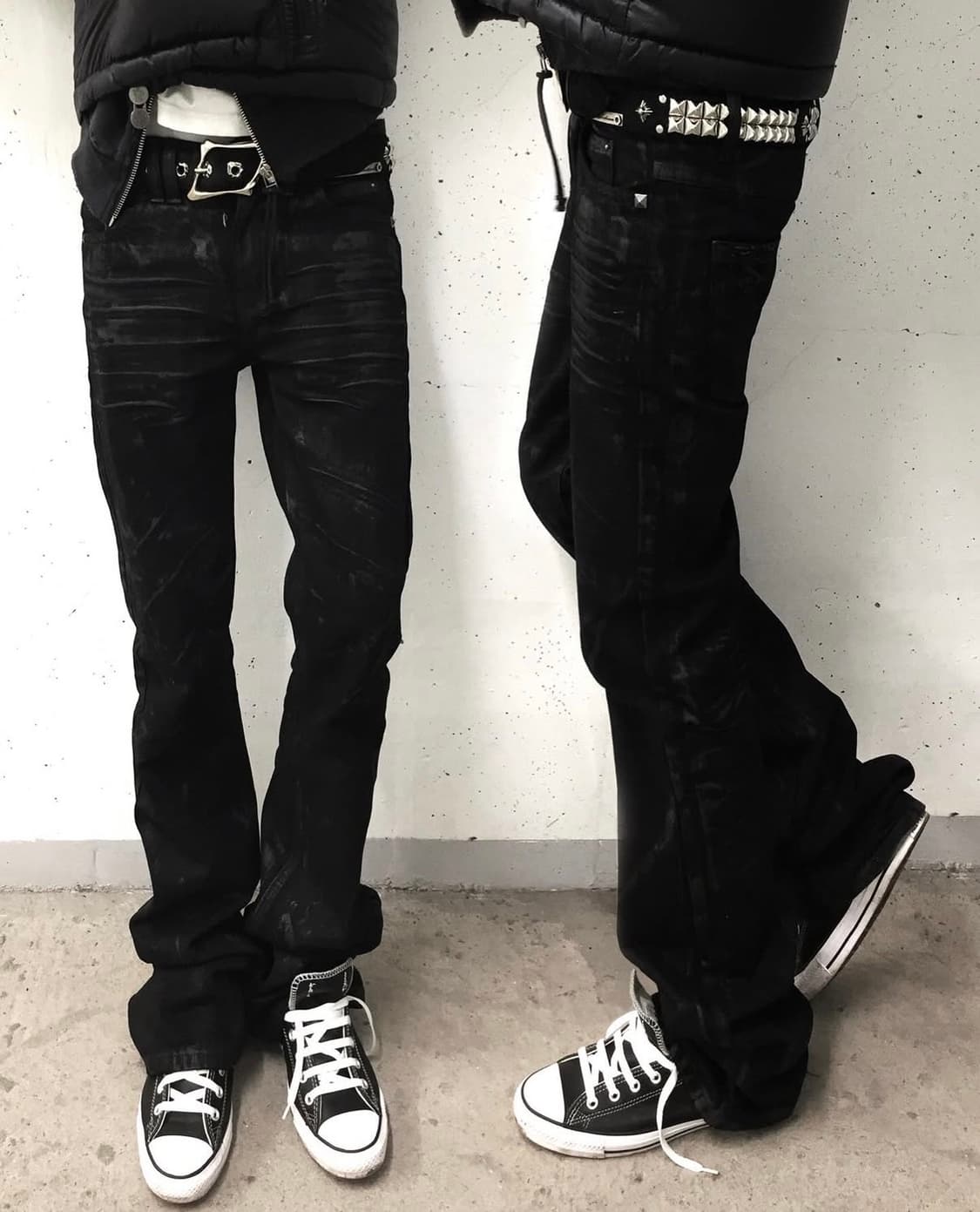 Witness valley straight coating denim 상품이미지1