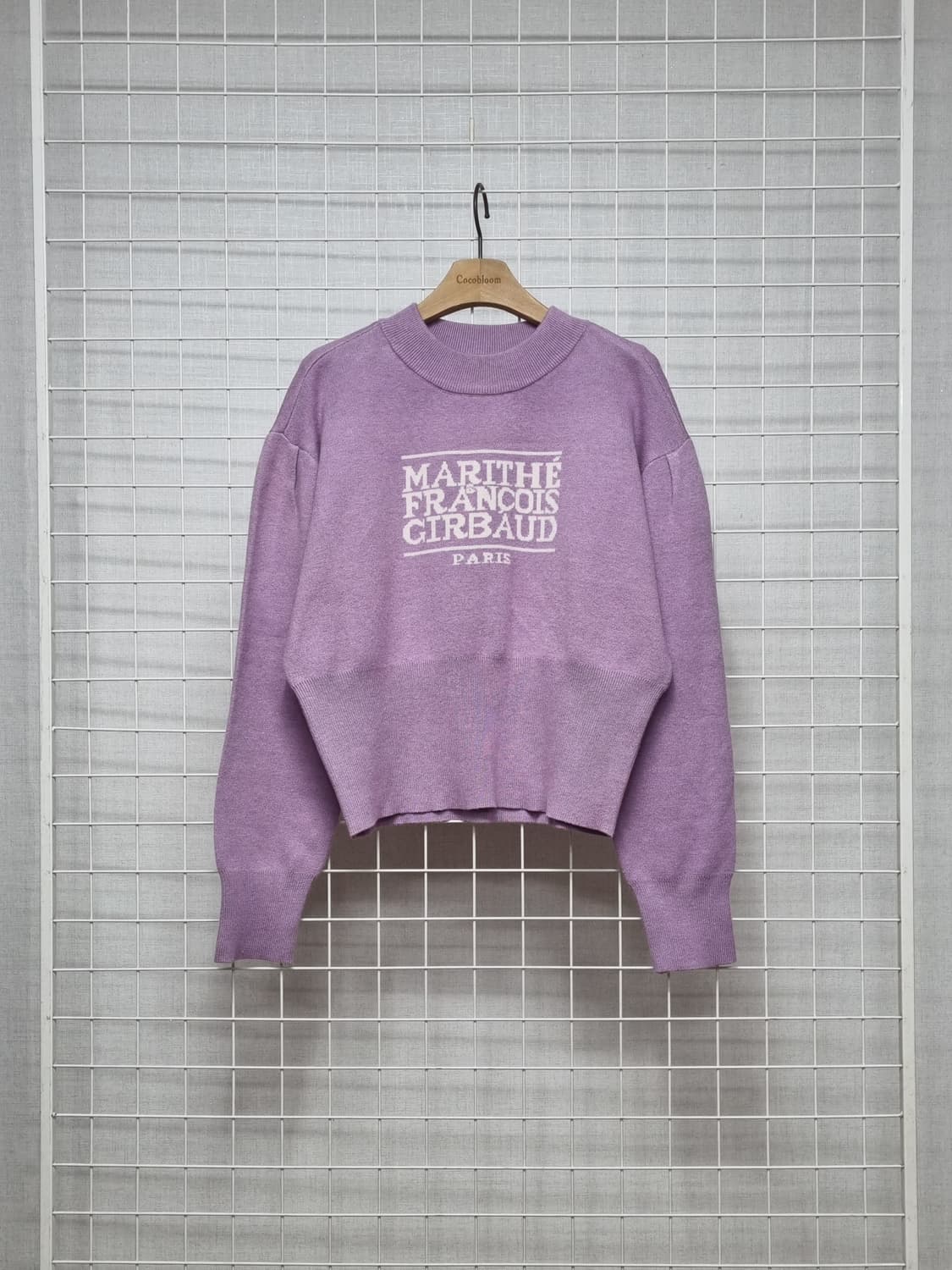 마리떼프랑소와저버 니트 (퍼플)새상품급 상품이미지1