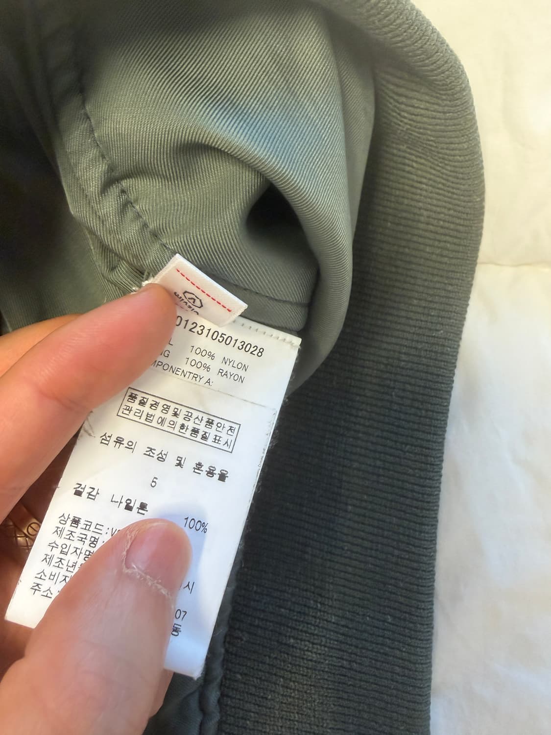 비즈빔 visvim THORSON 자켓 점퍼 올리브 그린  사이즈 5 상품이미지6