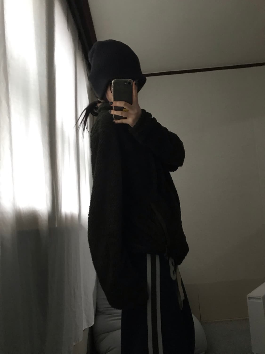 노페 카키 후리스 상품이미지4