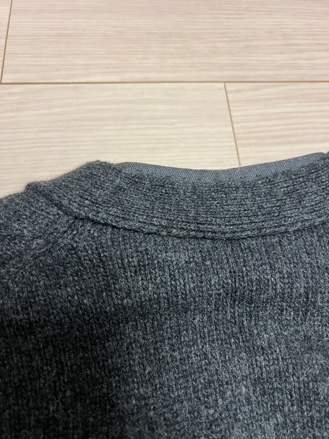 Le nuit homme 캐시미어 울 가디건 / 차콜그레이 / L 상품이미지7