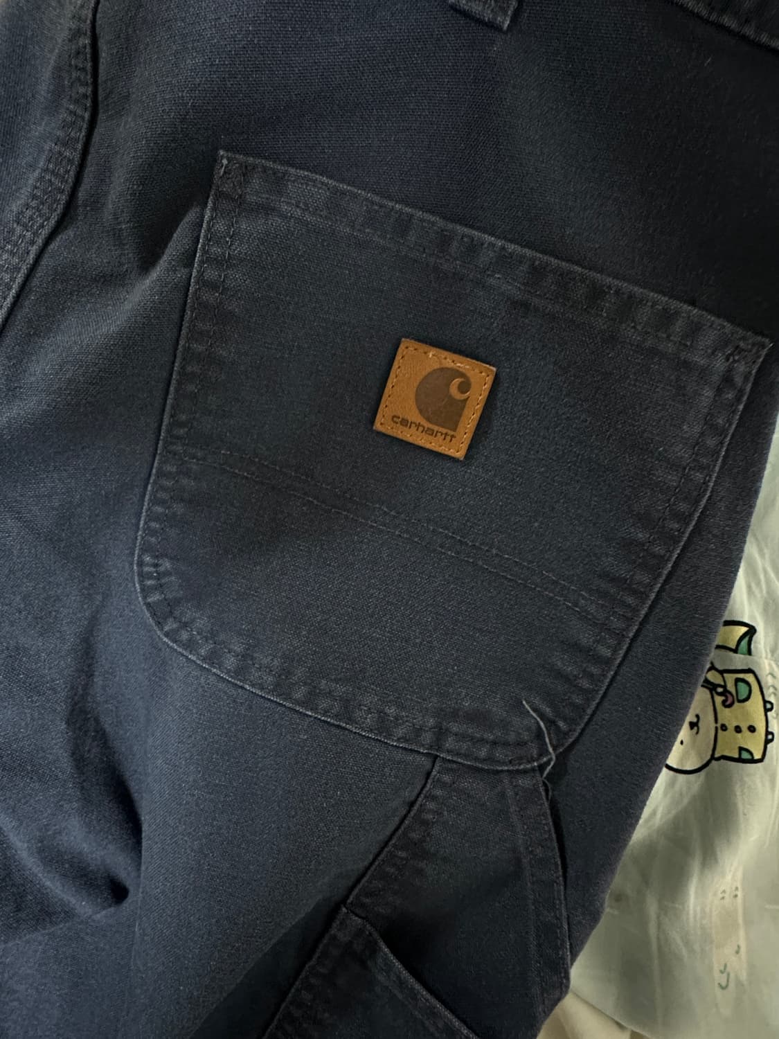 칼하트 덩가리핏 네이비 상품이미지6
