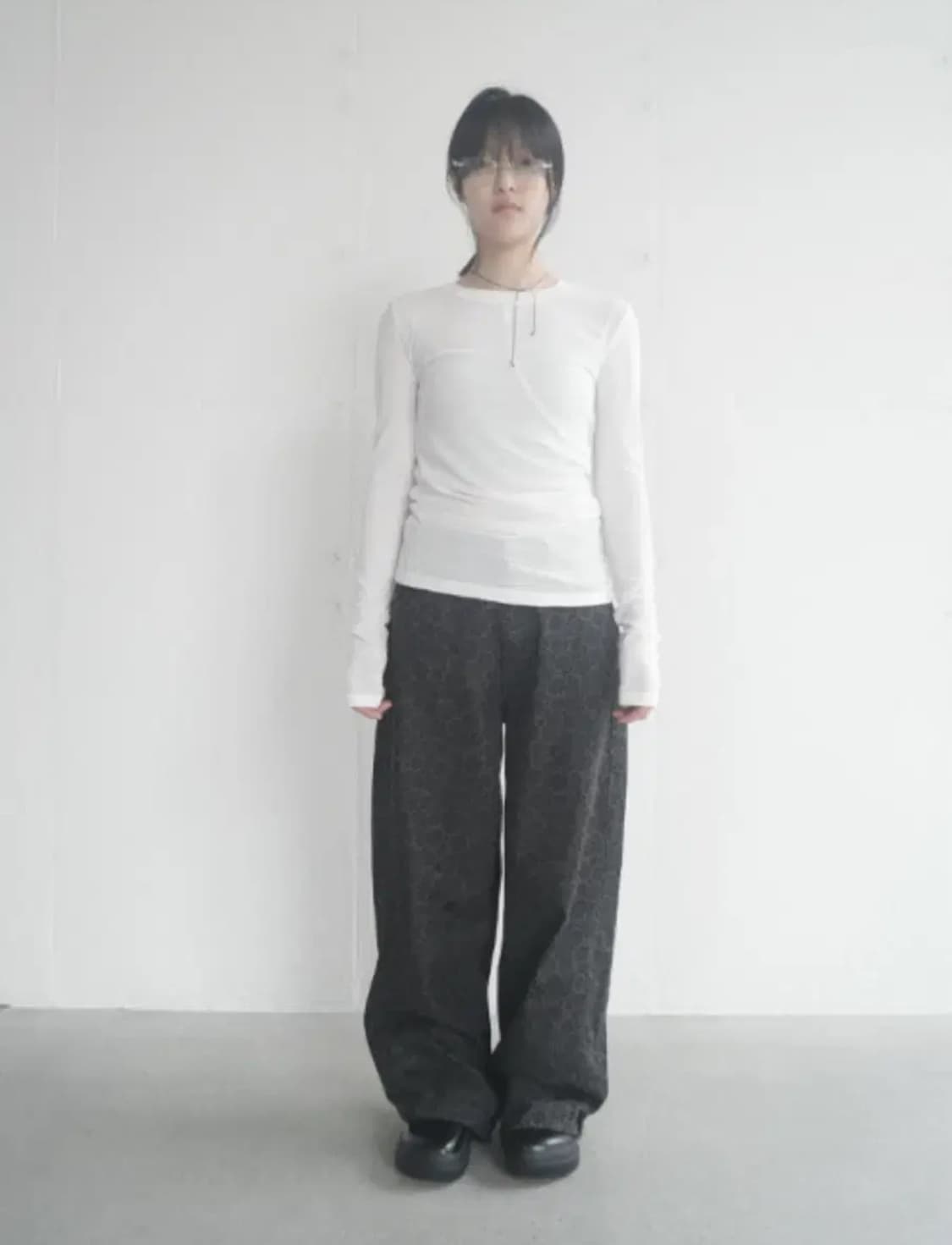 애프터먼데이 daisy cotton wide pants 상품이미지2