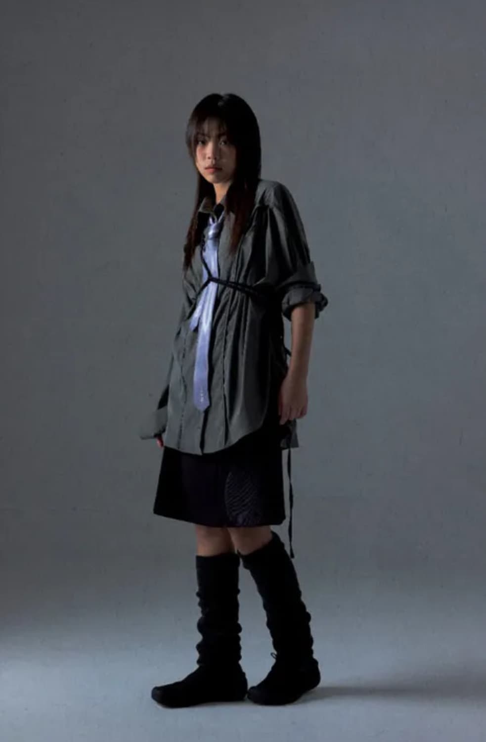 Chest hole nylon shirt 상품이미지2