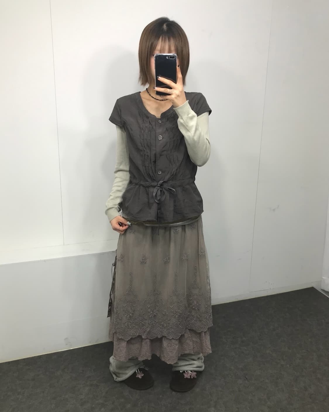 𖤐차콜브라운 모리걸 코디 set𖤐  상품이미지3