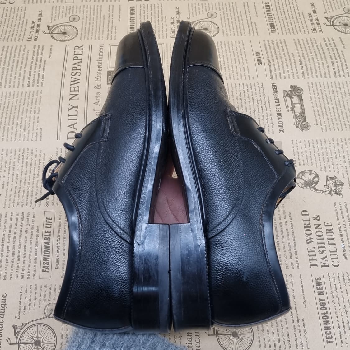 금강리갈 남성정장구두 실사이즈255 상품이미지5