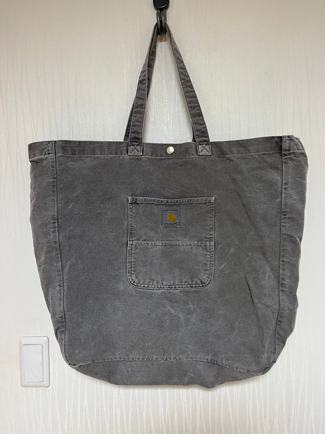 칼하트윕 베이필드 토트백 L 그레이 상품이미지1