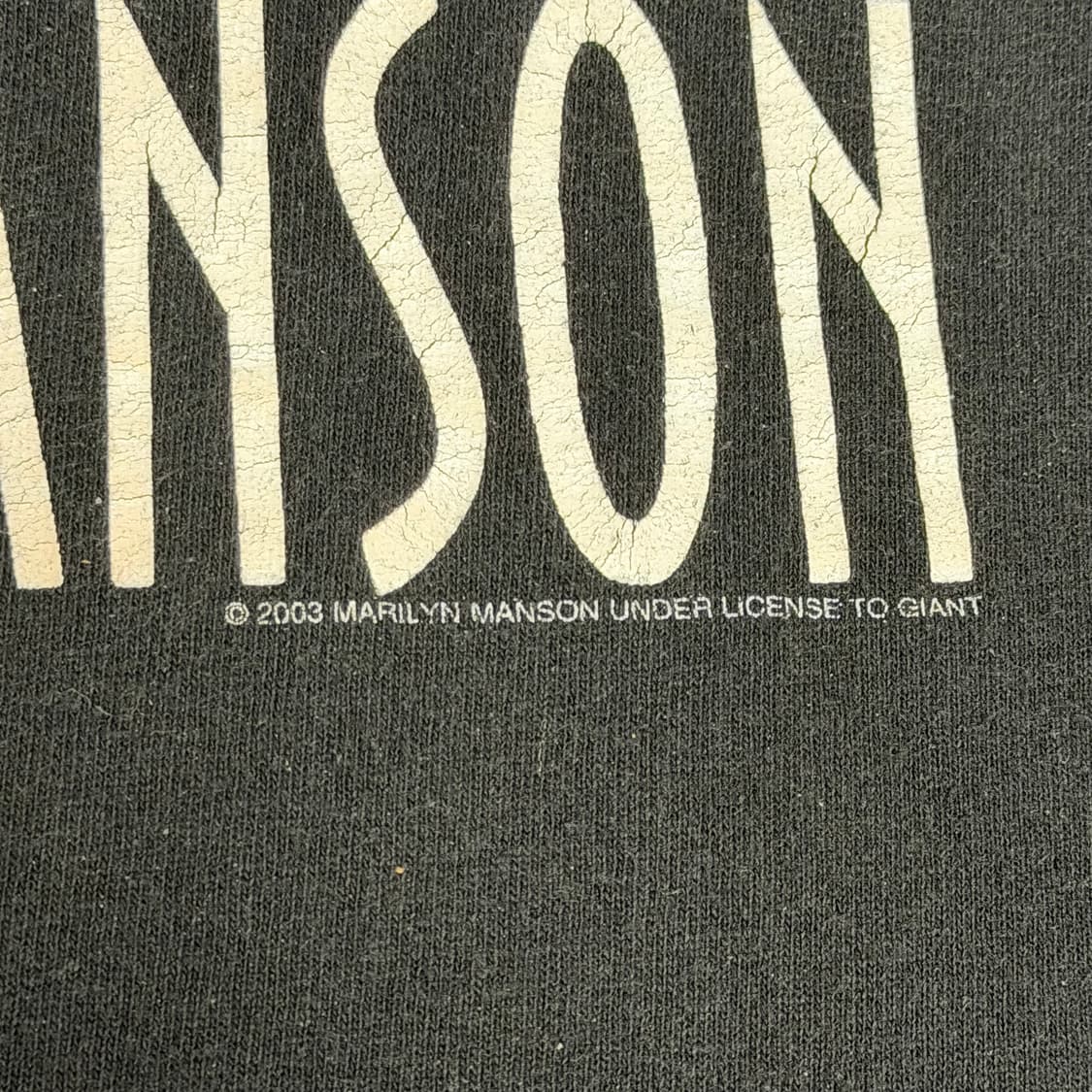 빈티지 03s Marilyn Manson 마릴린맨슨 밴드 투어 티셔츠 상품이미지6