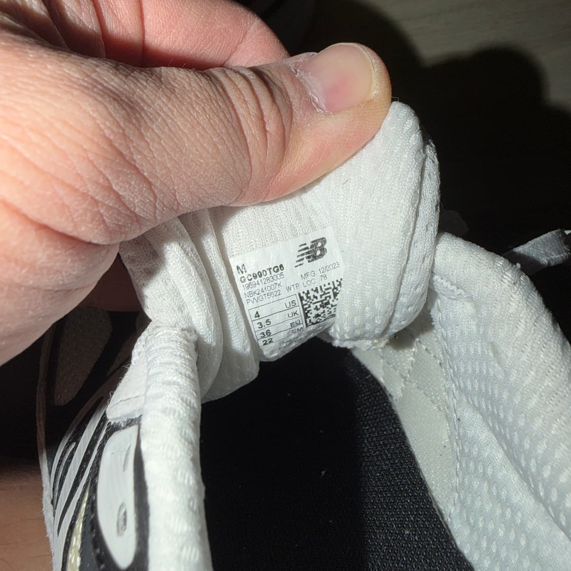 뉴발란스 키즈 퓨어셀 990 V6 화이트 GC990TG6 (220) 상품이미지8