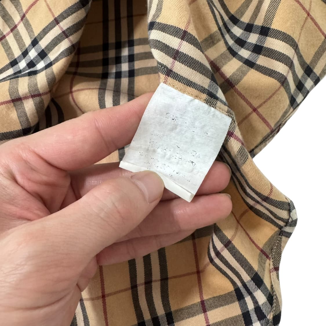 정품 버버리 노바체크 셔츠 상품이미지6