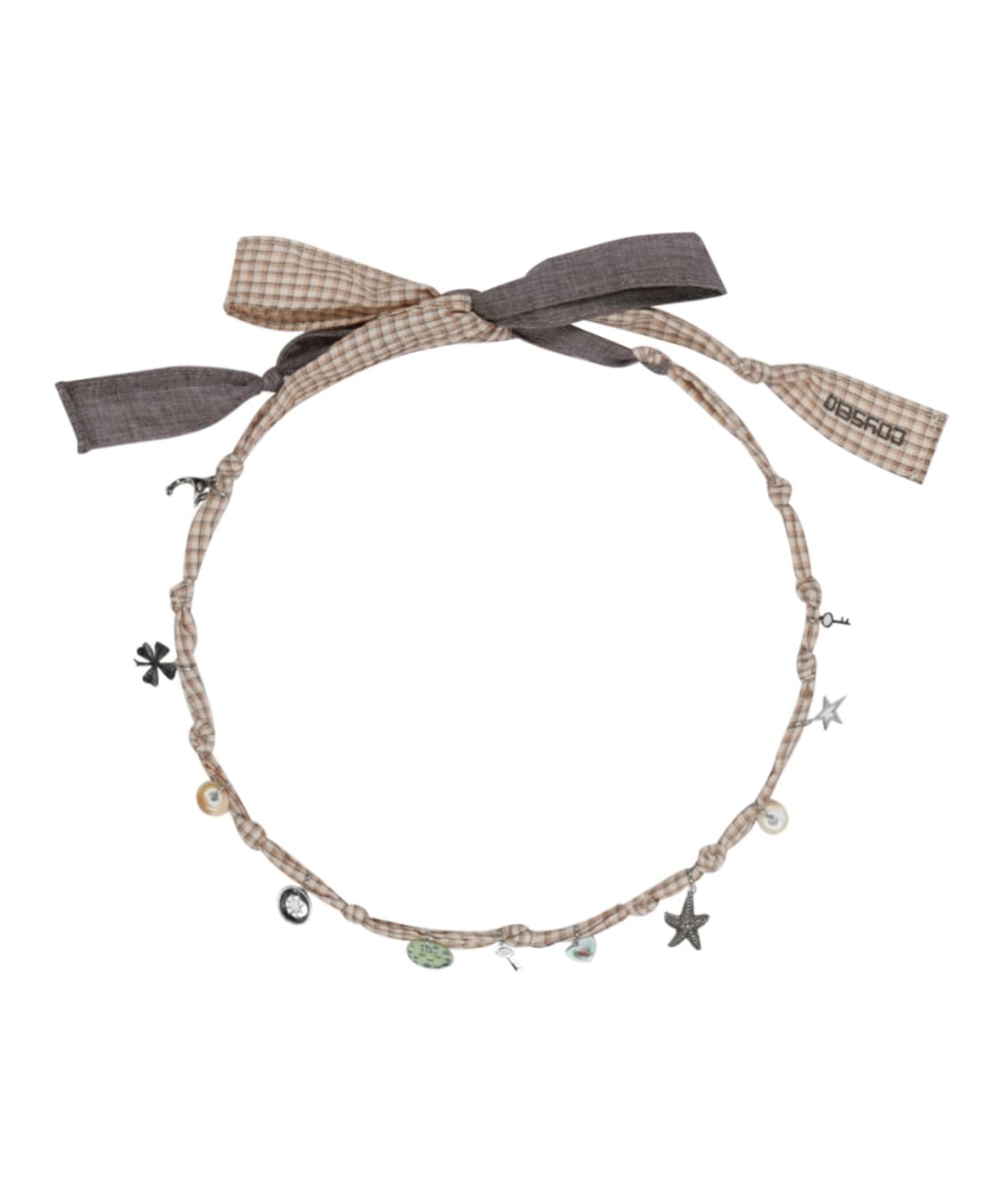 새상품 코이세이오 로우 패브릭 네클리스 상품이미지1