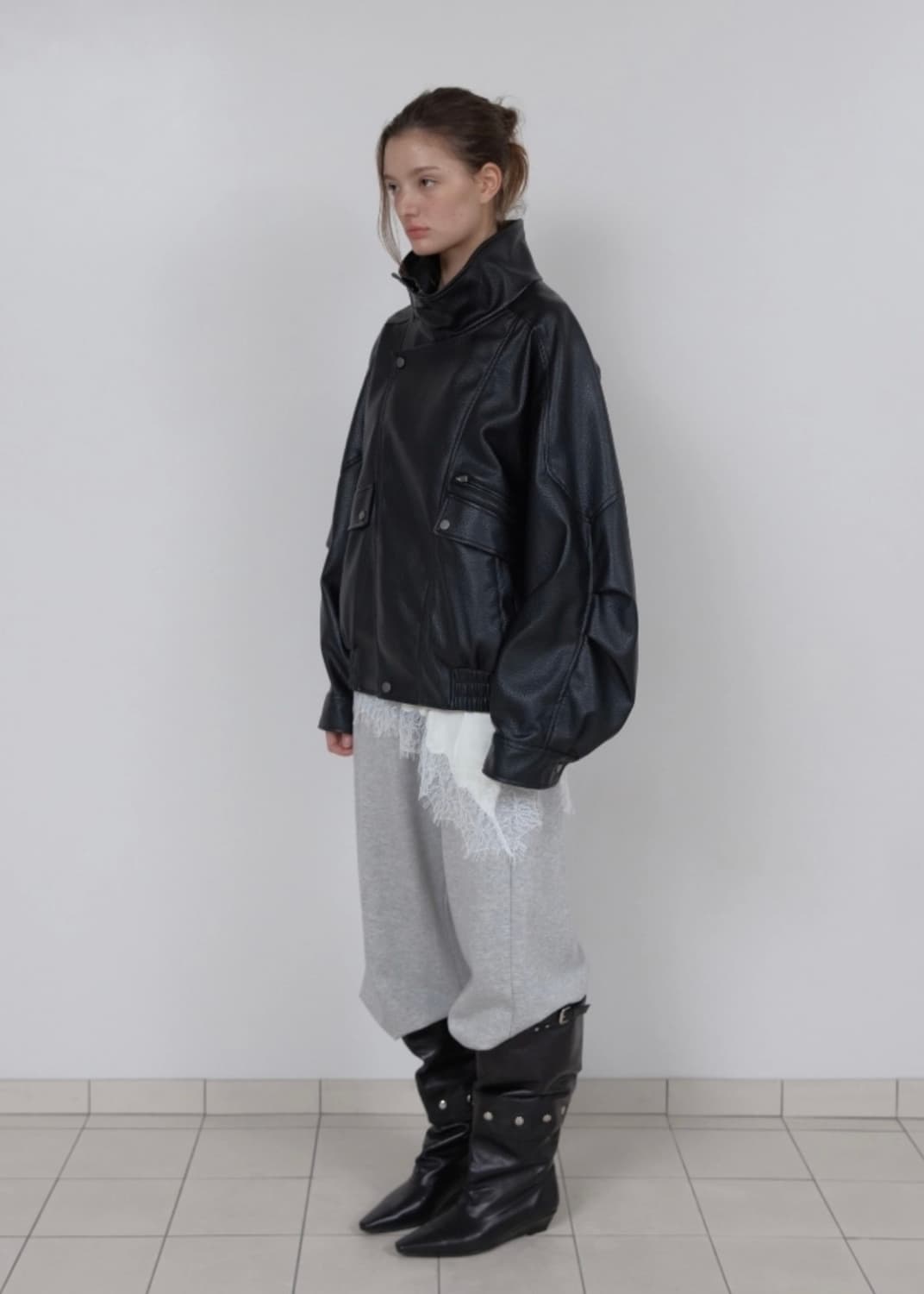 아수라 HERITAGE LEATHER JUMPER 레더자켓 상품이미지2