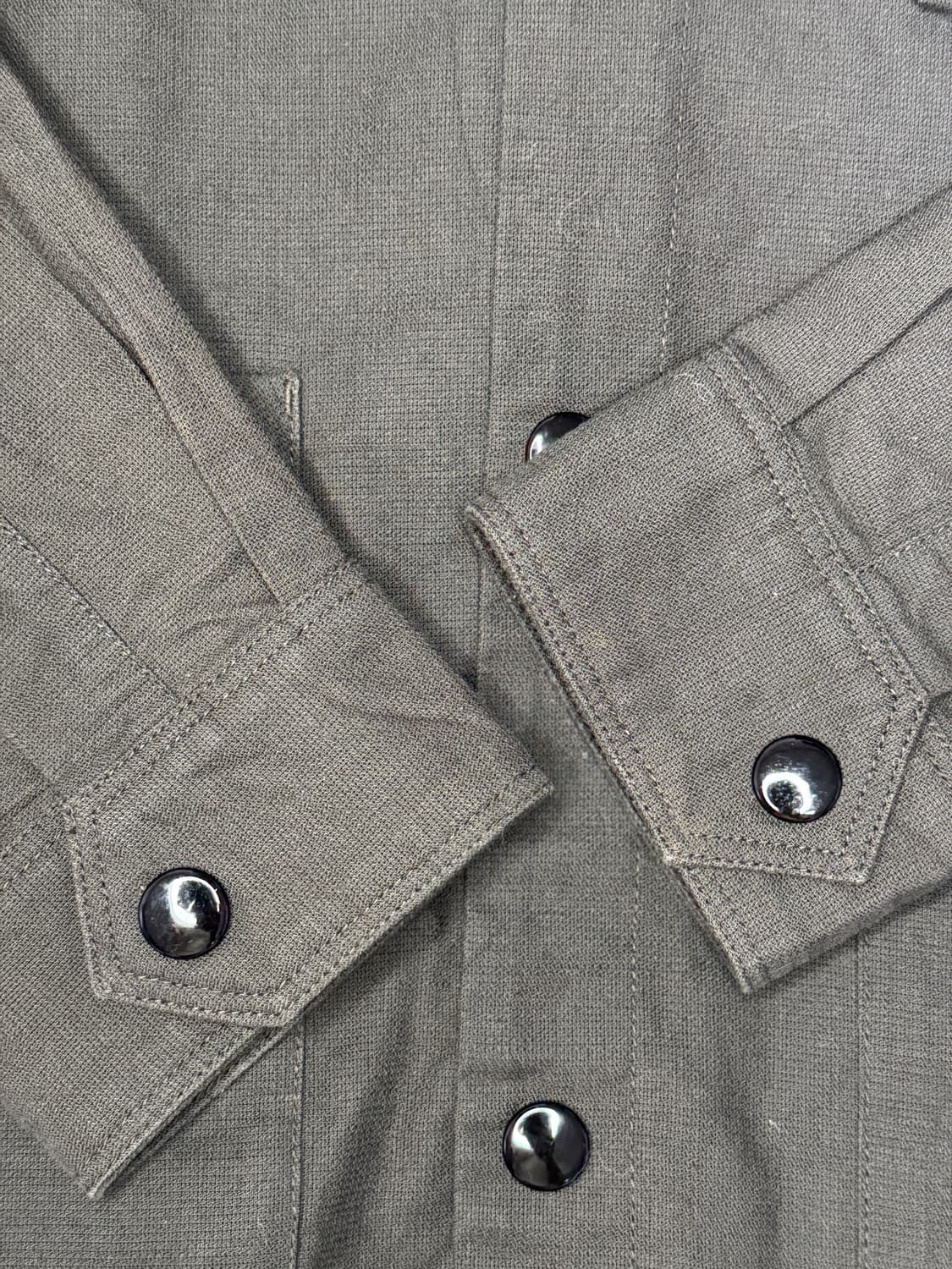 Folk clothing 어셈블 가먼트 셔츠 자켓 딥브라운챠콜 2 상품이미지7