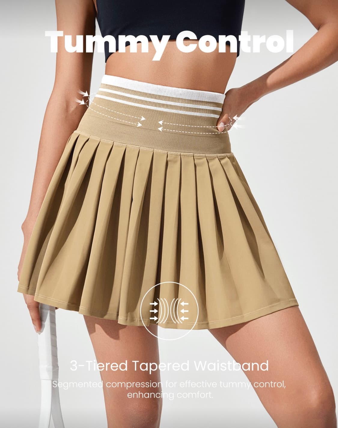 플리츠 스커트 M 상품이미지2