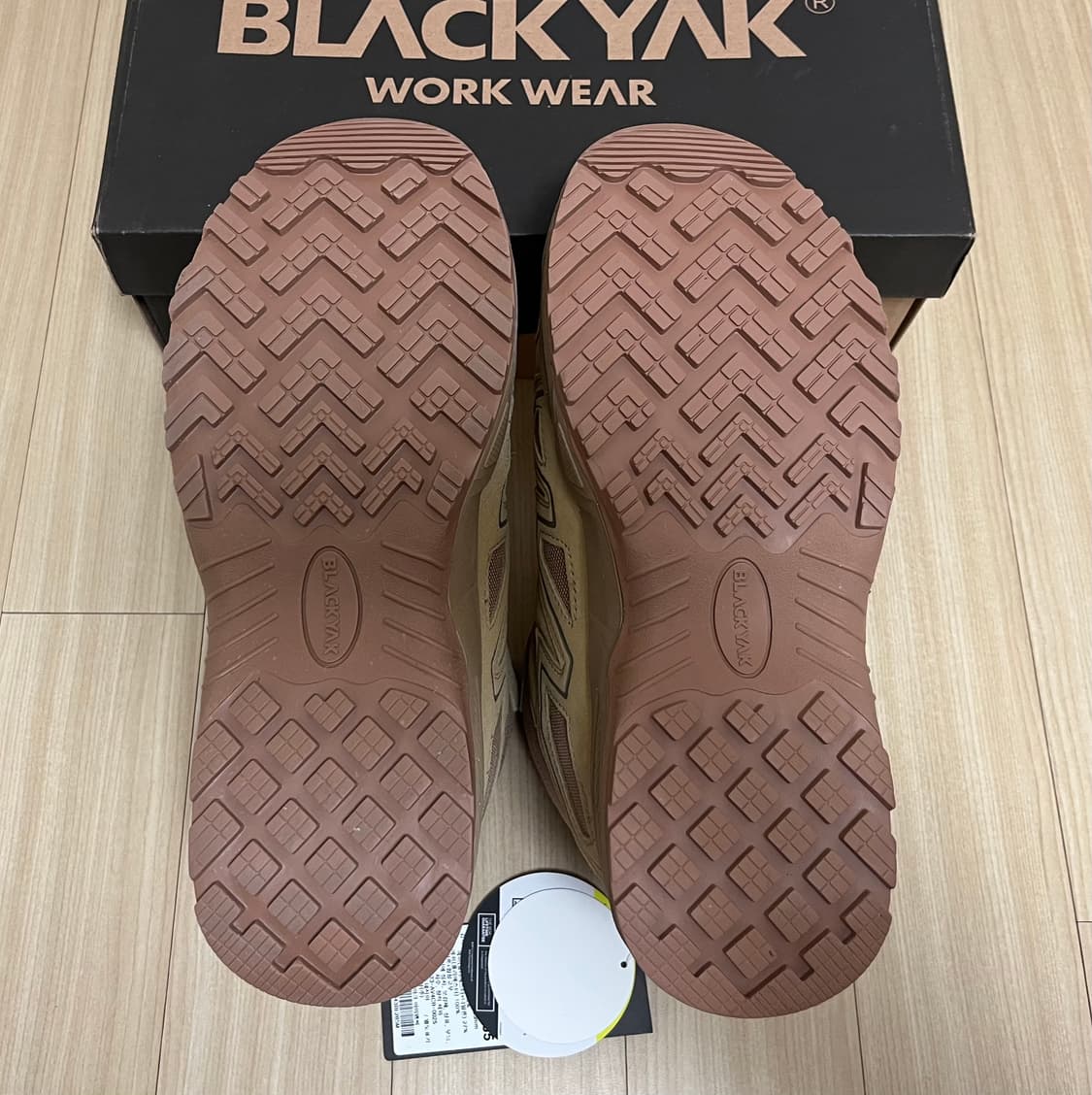 [새제품] [285] 블랙야크 논슬립 5인치 안전화 YAK-570D 베이 상품이미지5