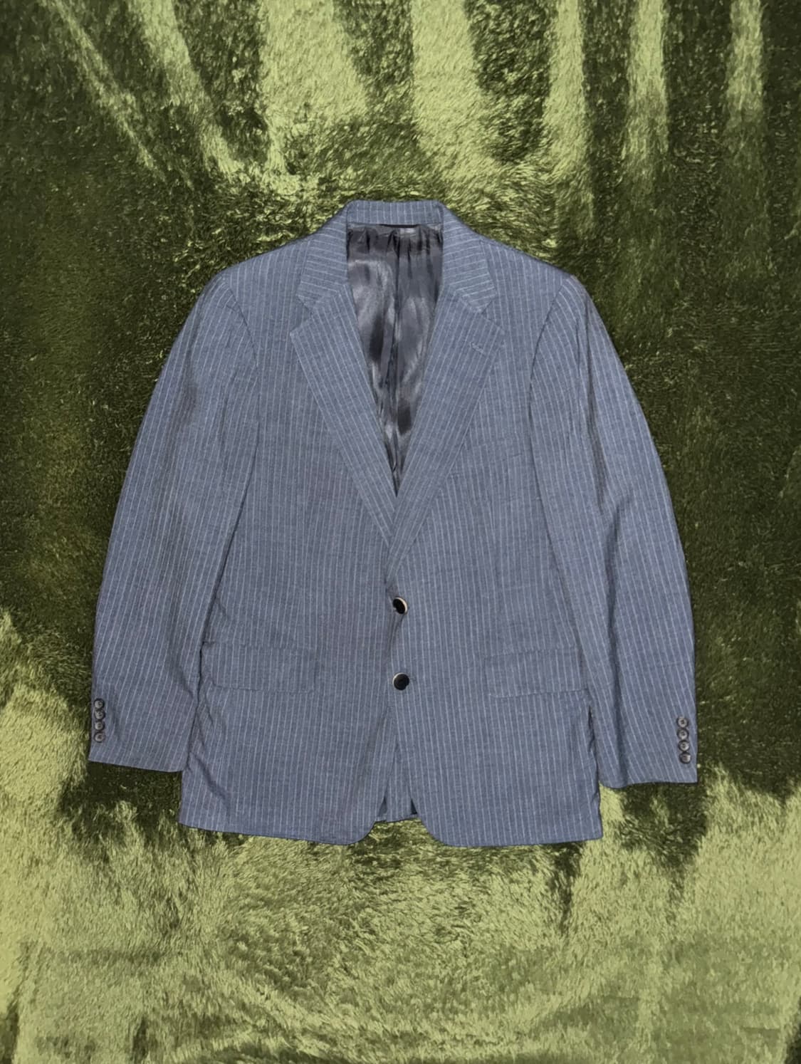 챕스 랄프로렌 테일러 메이드 MADE IN USA 스트라이프 블레이저 상품이미지1