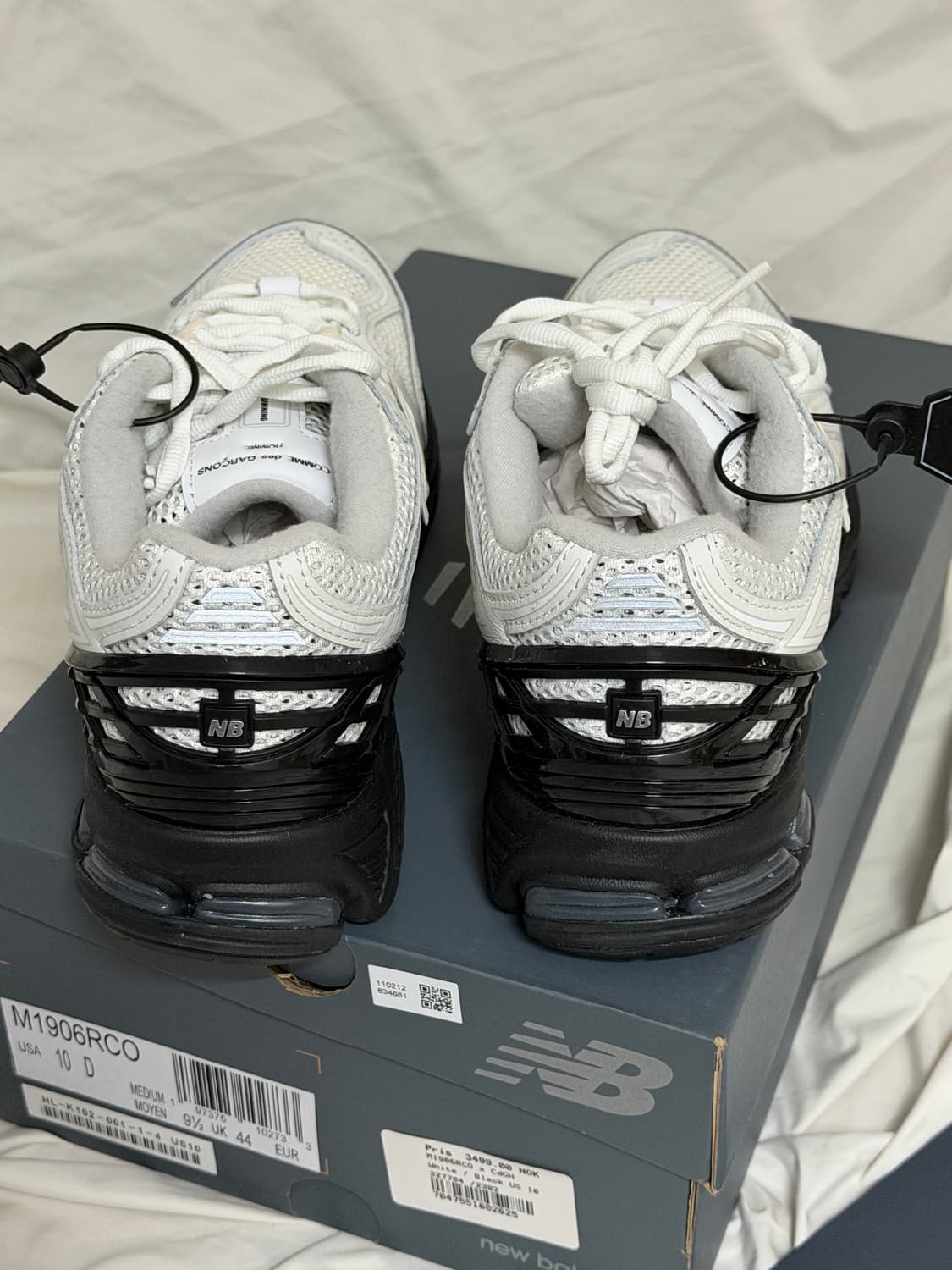 뉴발란스 x 꼼데가르송 옴므 1906R 화이트 상품이미지6