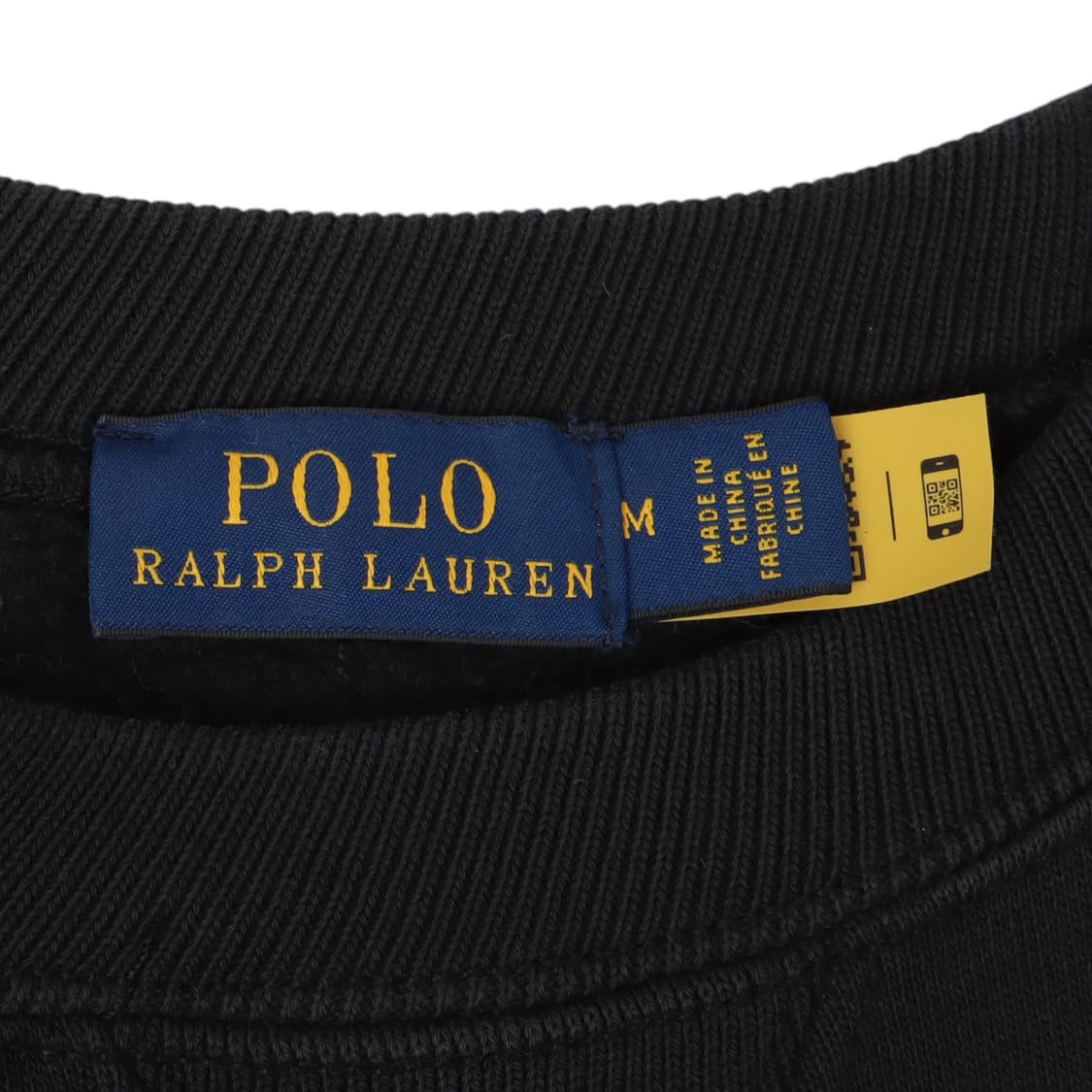폴로 랄프로렌 QR 블랙 스웻셔츠 상품이미지8