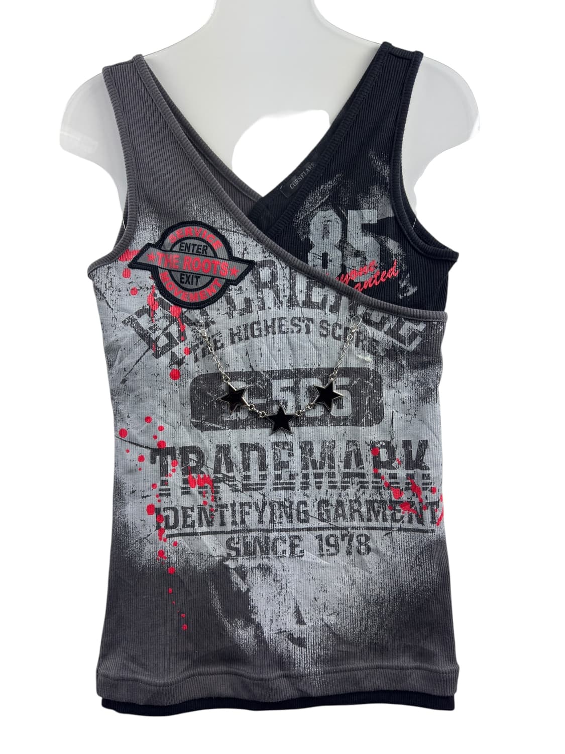 JPN Y2K 펑크 슬리브리스1326 상품이미지1