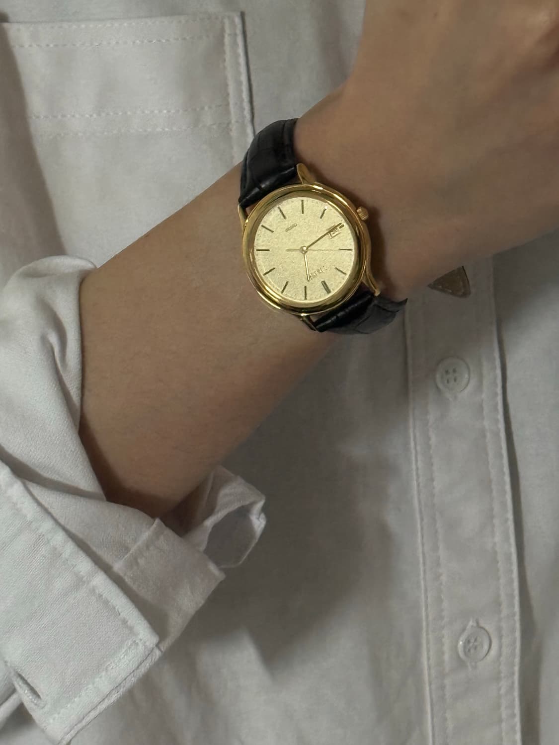 SEIKO 빈티지 쿼츠 시계 상품이미지5