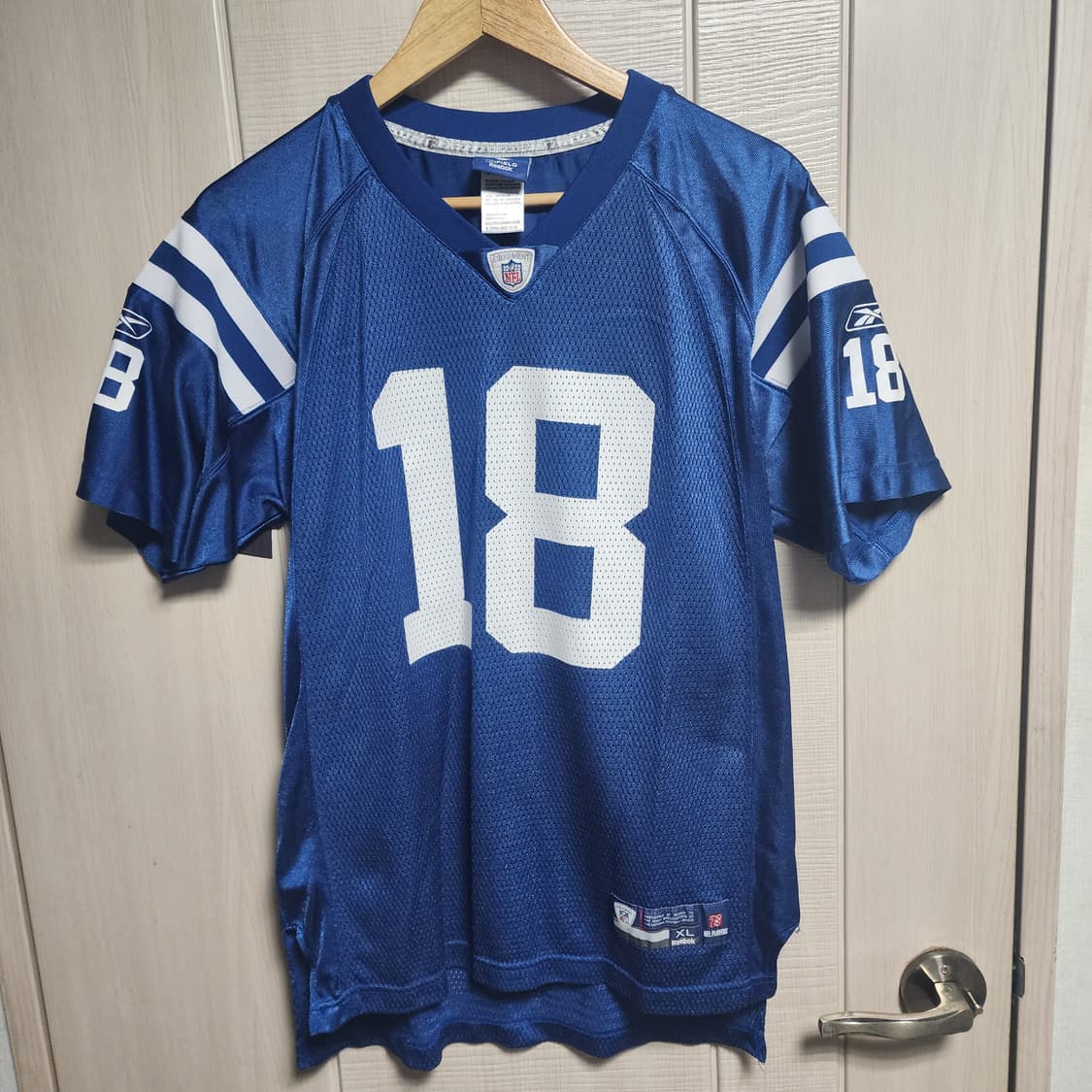 리복 NFL 블루 져지 (XL) 상품이미지1
