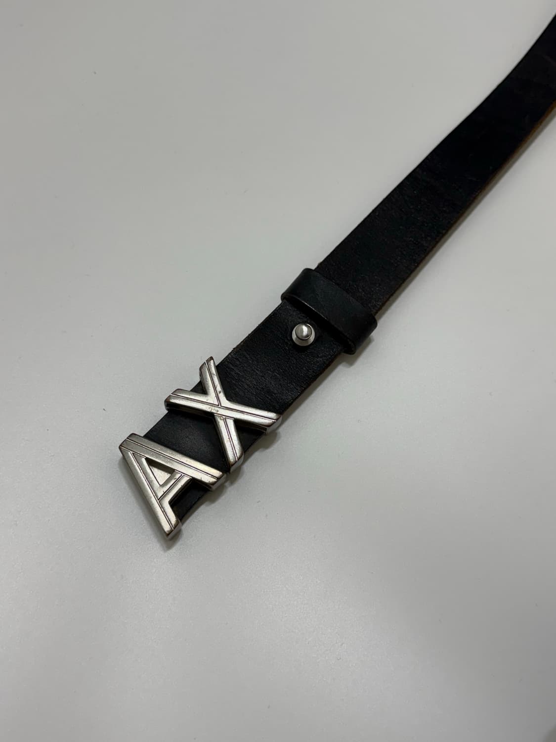 00s A|X logo belt(black) 상품이미지2