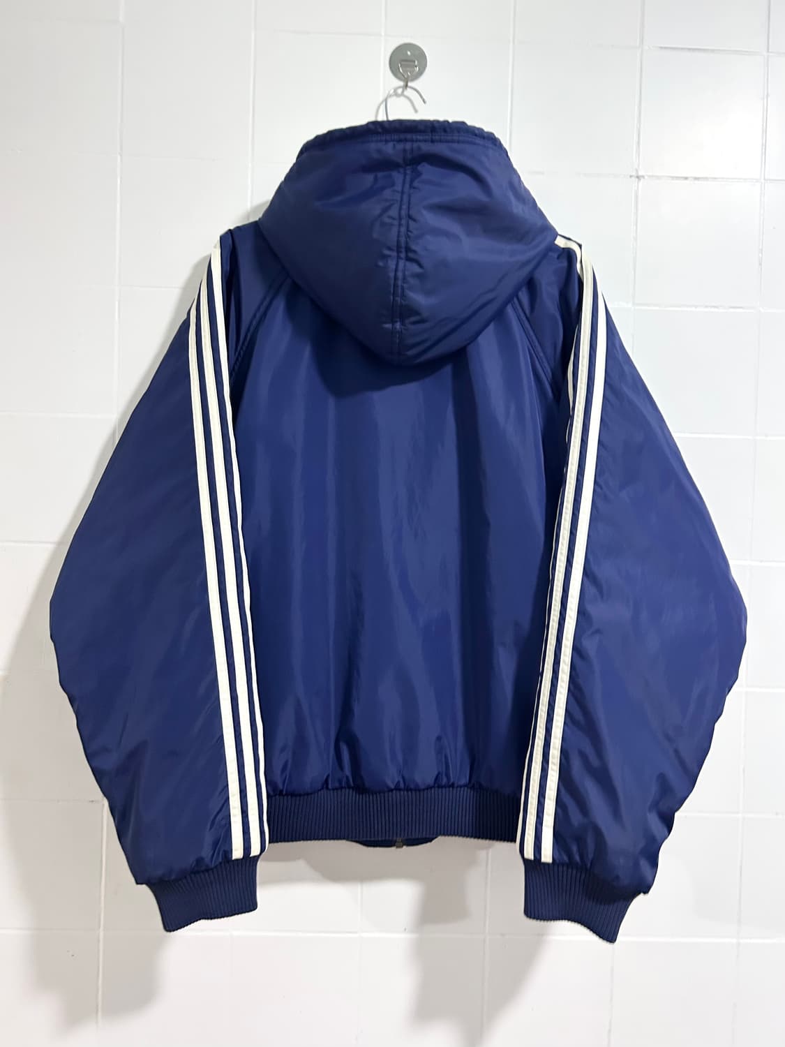 아디다스 양털 후리스 리버시블 자켓 90s 상품이미지6