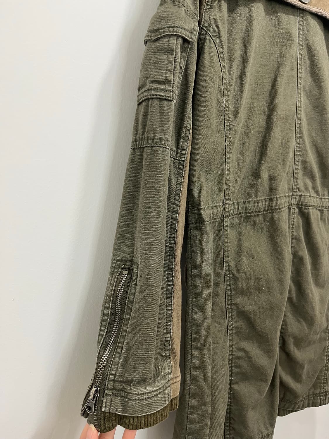 Back number 일본 빈티지 카고포켓 야상 자켓  상품이미지9