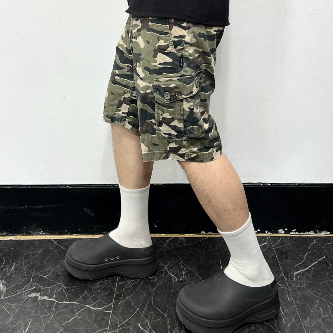 오클리 카모플라주 더블 포켓 하프 팬츠 상품이미지1