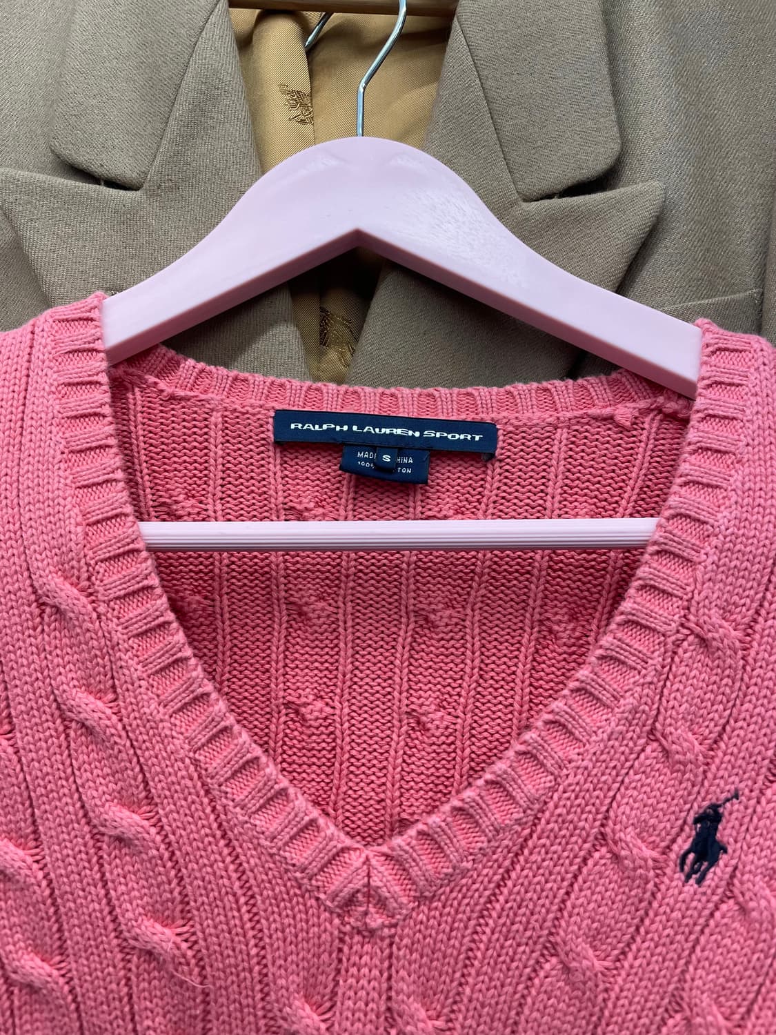 PRL 폴로 랄프로렌 꽈배기 니트 상품이미지4