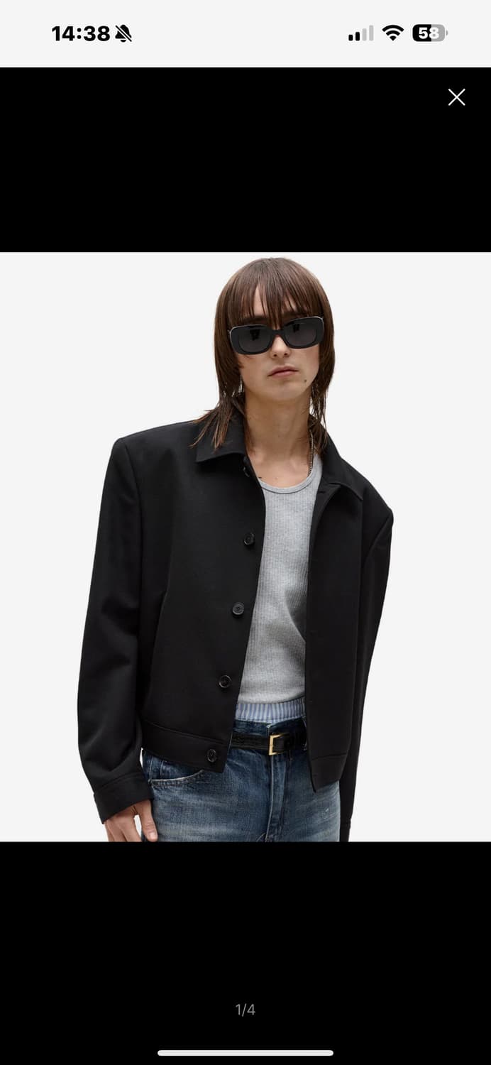 엘무드 마르코스 자켓 블랙 46 상품이미지1