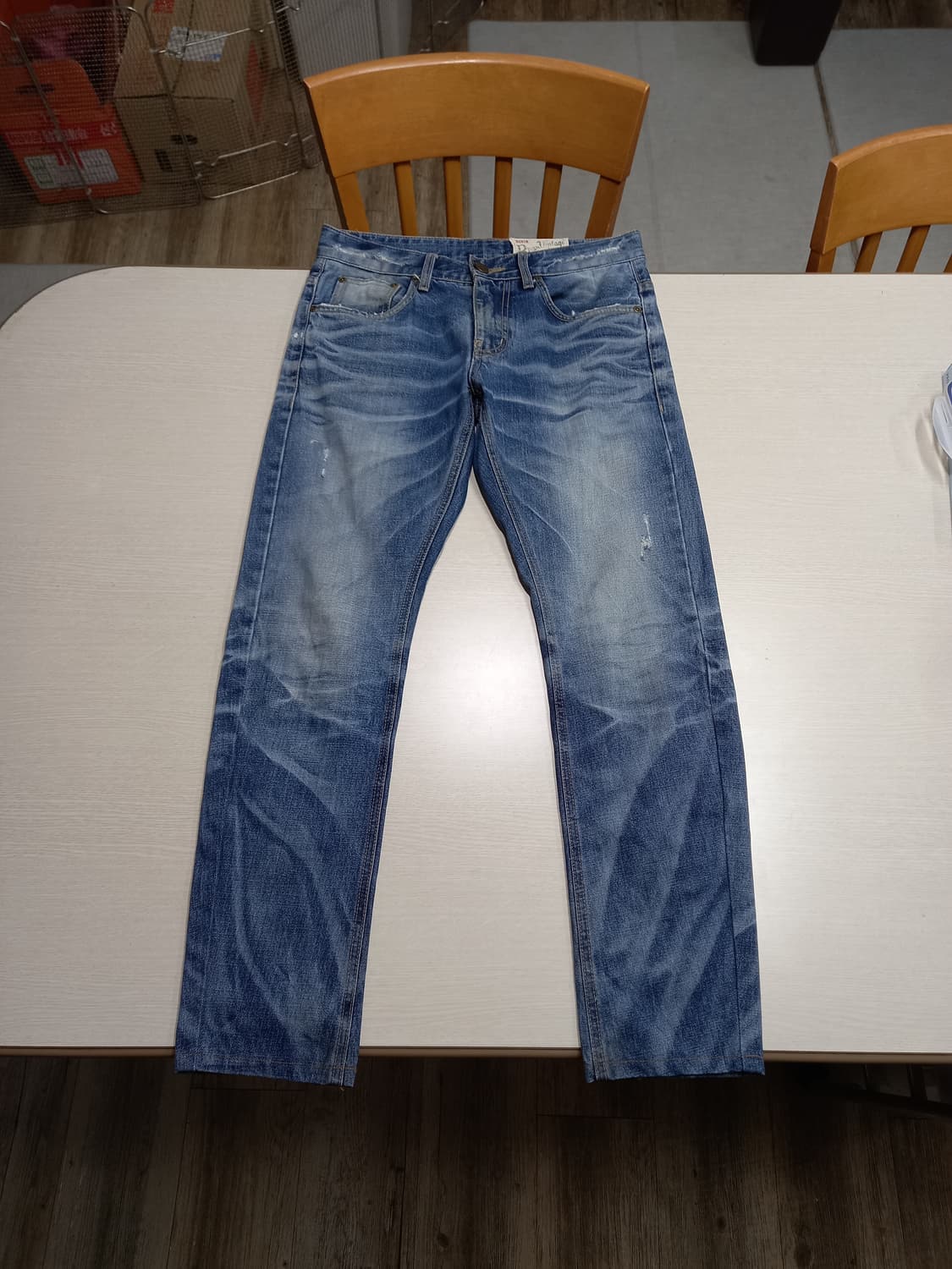 30 DPSR Kor 데미지워싱 슬림일자진 30-164 상품이미지1