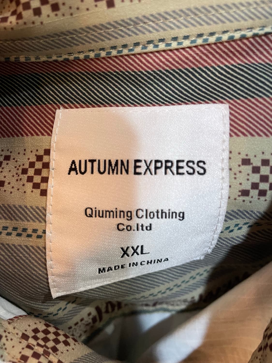 AUTUMN EXPRESS 빈티지st 셔츠 상품이미지3