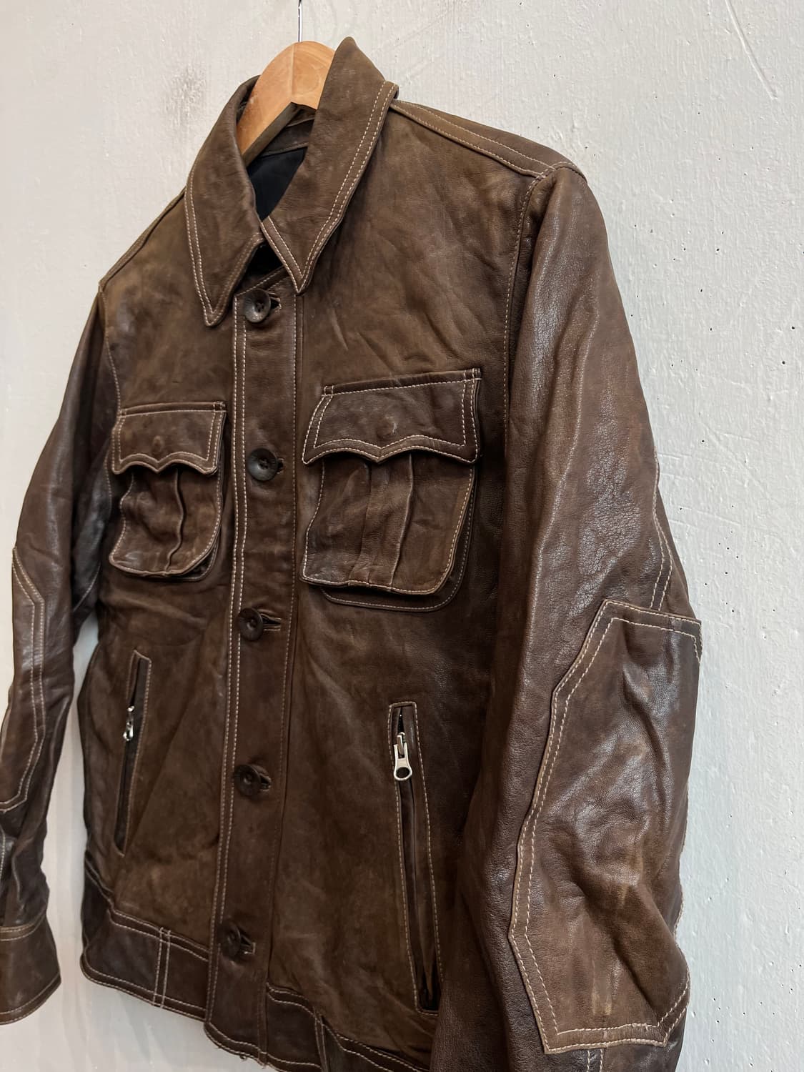 SABI SABI 쉽스킨 가죽 자켓 상품이미지2