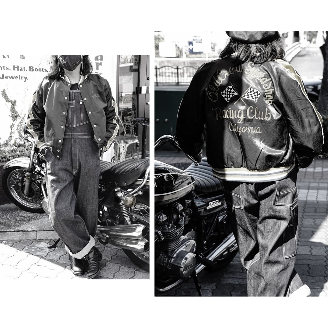 올드크로우 레이싱클럽 리버시블 자켓 L(100-103)사이즈 글래드핸드 상품이미지2