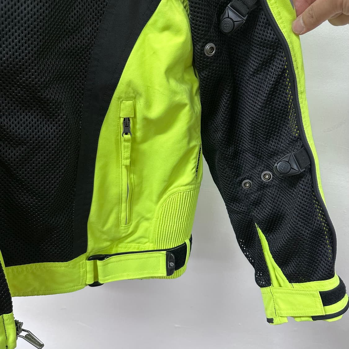 필드쉬어 메쉬 라이딩 자켓 형광 바이크 자켓 105 J34 상품이미지10