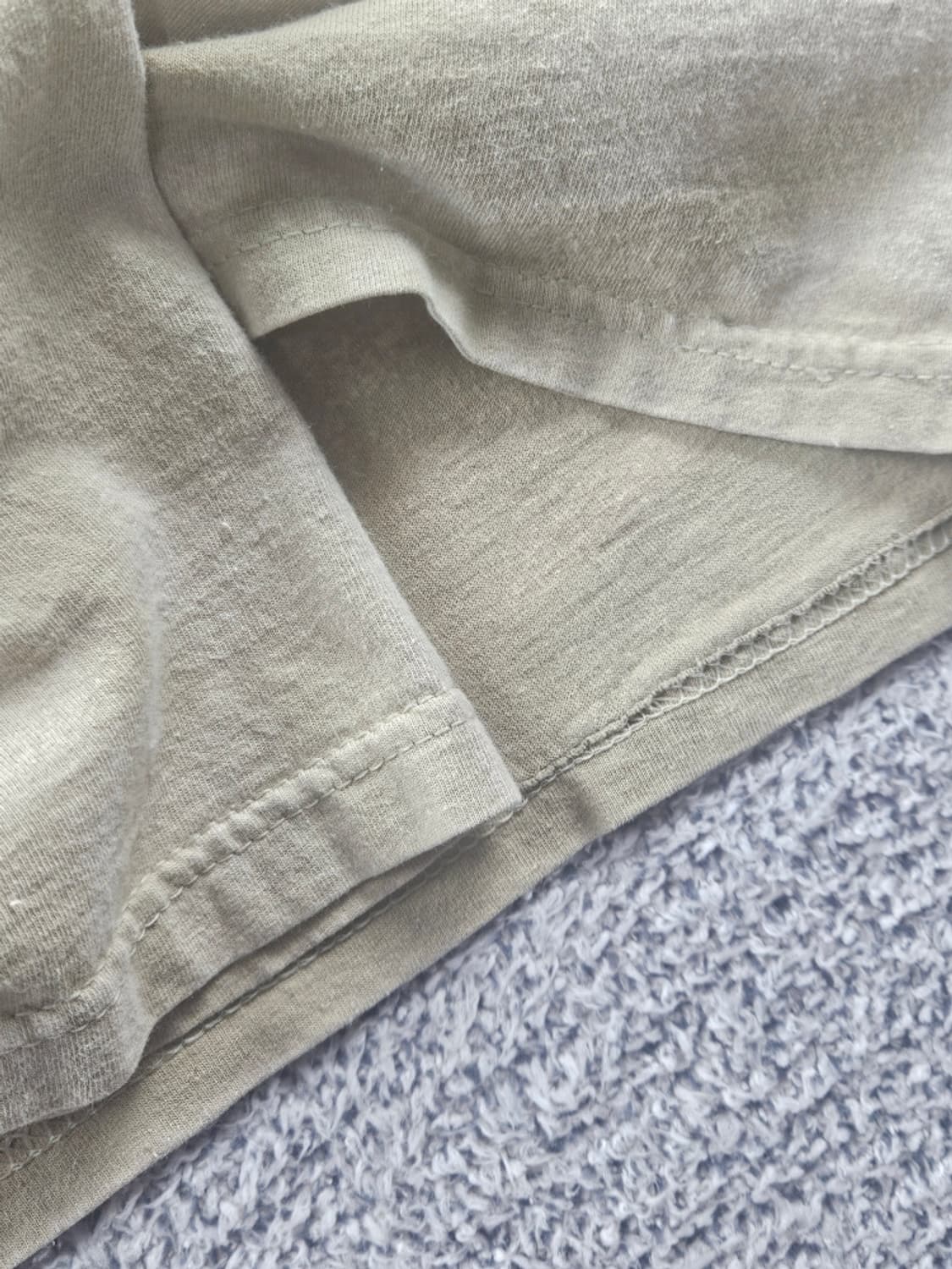 빈센트 스컬 프린팅 다잉워시드 커스텀 반팔 티셔츠 (M추정)/ 11373 상품이미지10