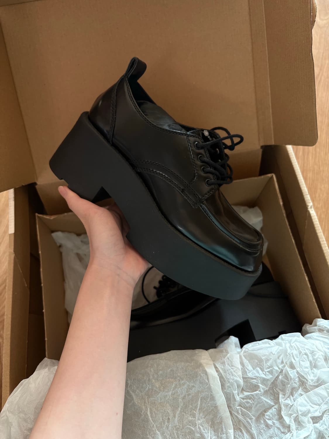 mango 망고 플랫폼 통굽 슈즈 상품이미지7