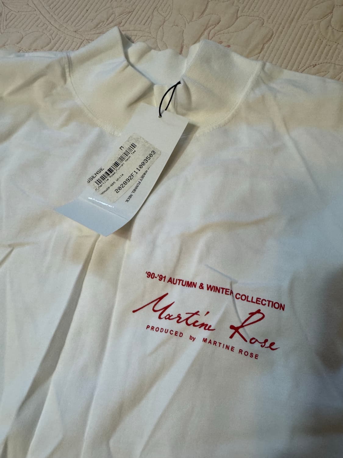 마틴로즈(Martine rose) 긴팔 터틀넥 m사이즈 상품이미지3