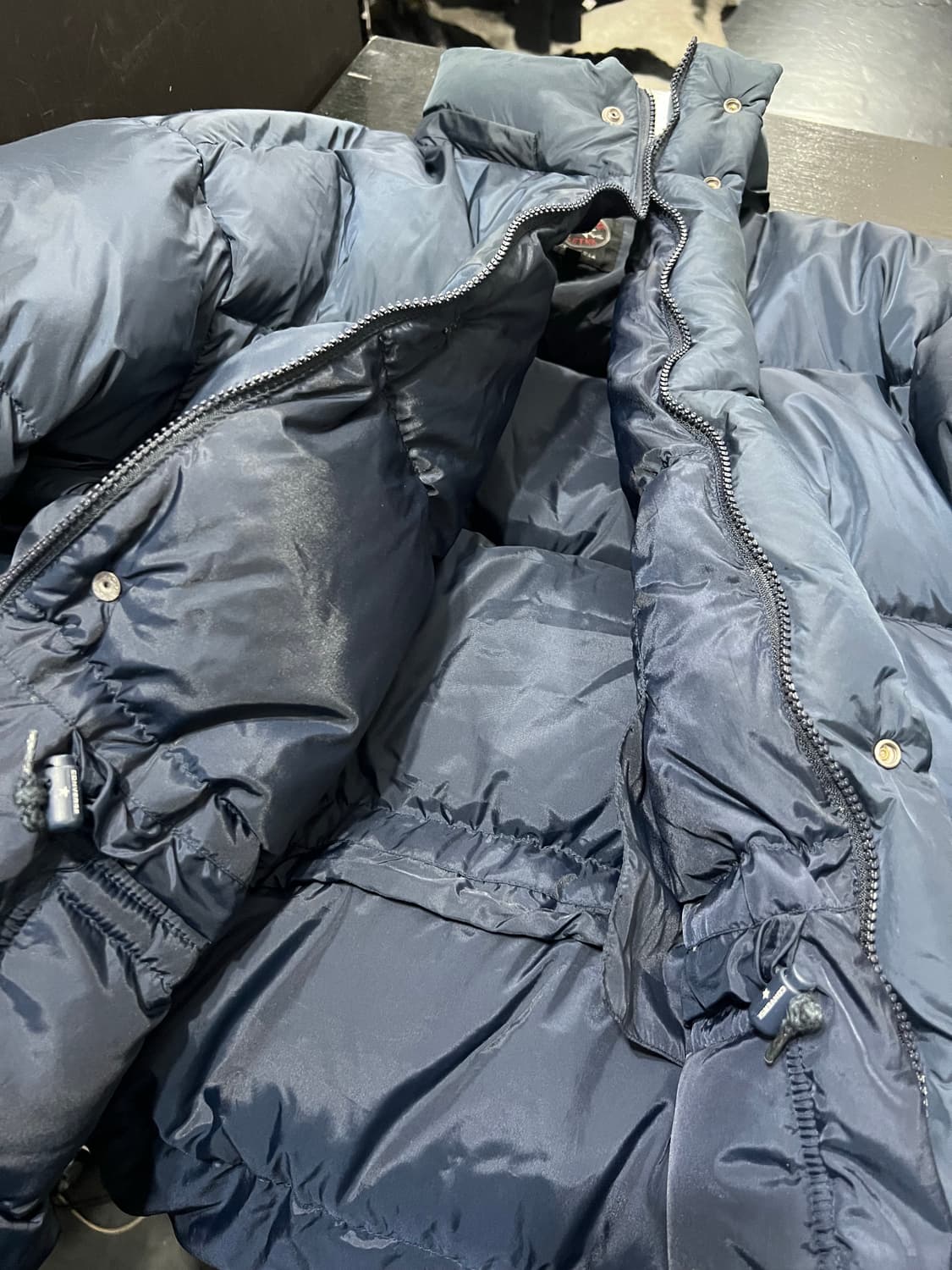 컨버스 네이비 빅 사이즈 패딩4L 상품이미지8