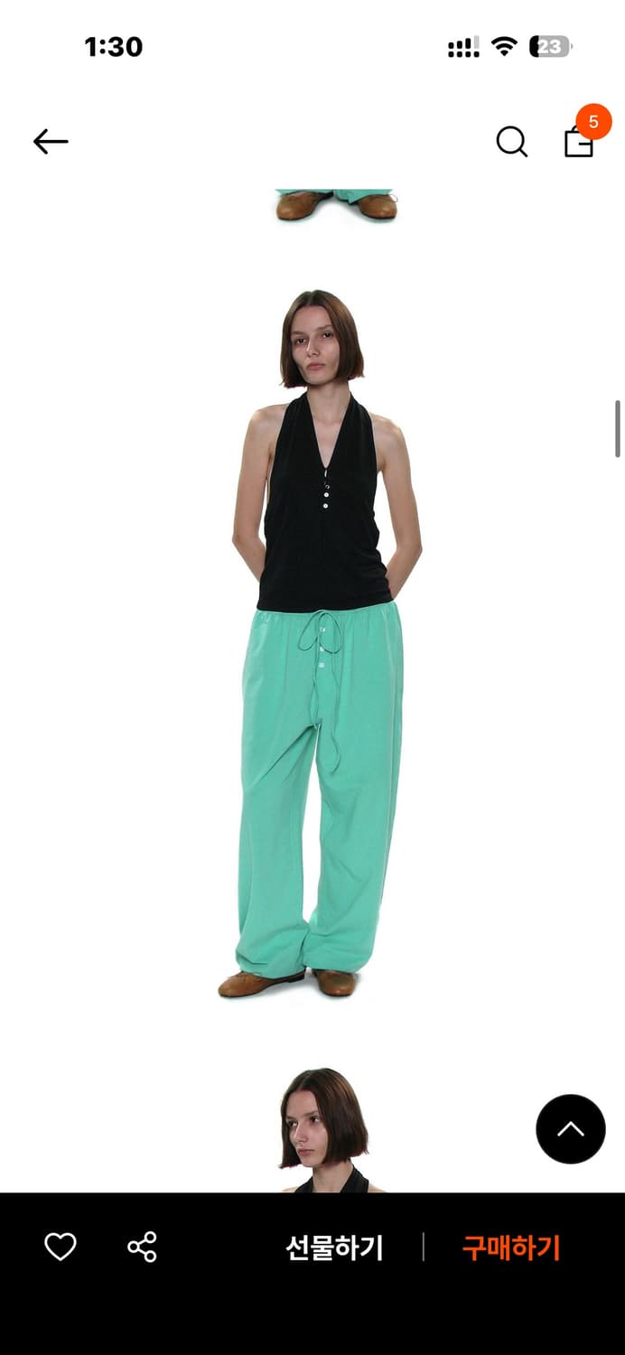 파르티멘토우먼 벌룬 조거팬츠 상품이미지3