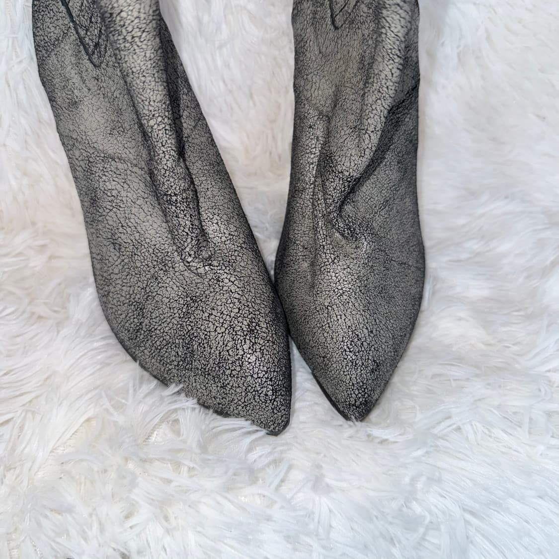 230 Jinny Kim 지니킴 파이톤 앵클 부츠 상품이미지4