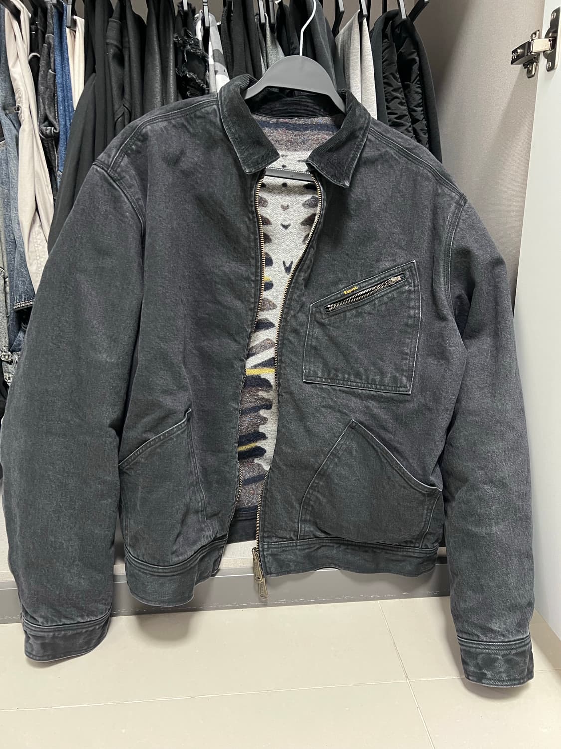 캐피탈 14온즈 데님 본 리버시블 3사이즈 상품이미지2