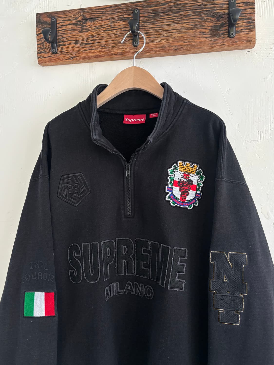 Supreme 슈프림 22AW 밀라노 하프 집 풀오버  상품이미지5